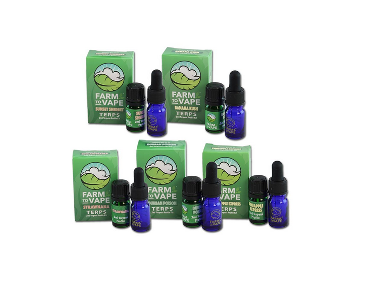 Farm to Vape Natural Terpenes Strawnana, 2 ml Canatura EU