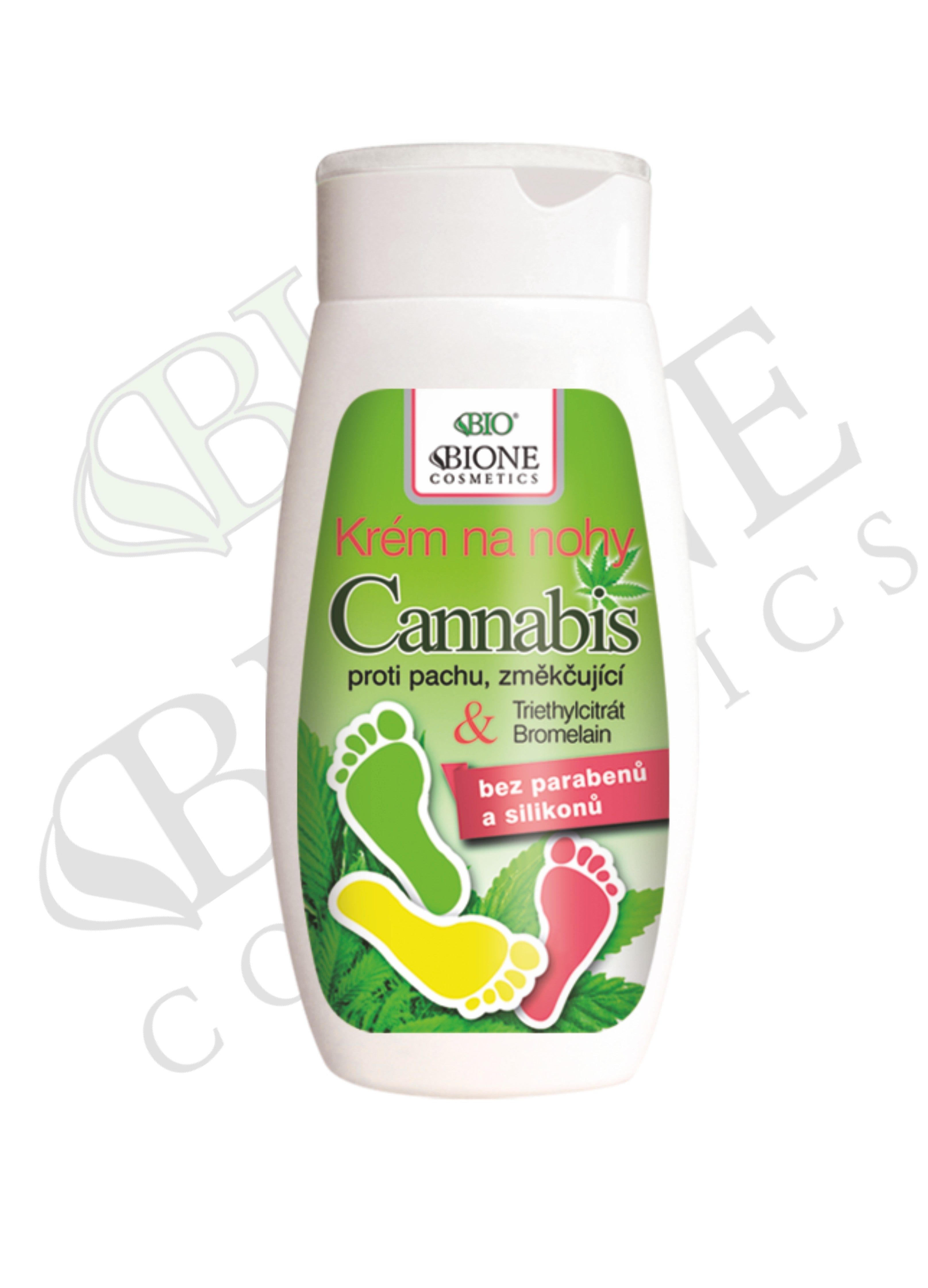 Bione Cannabis Foot Cream 260 ml– Canatura EU